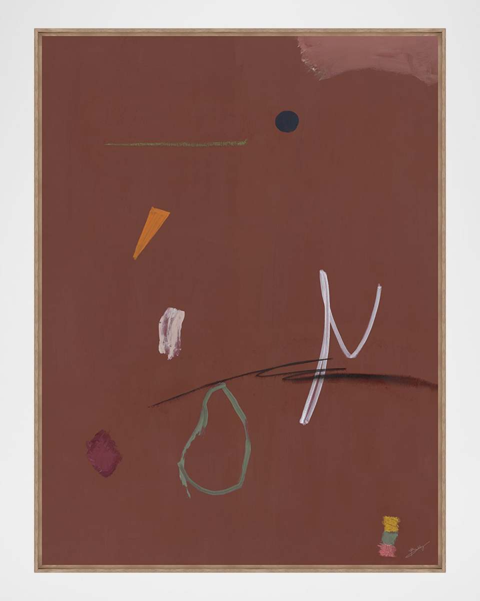 "Particles I" Framed Giclee by Bobby Berk, 37.25" x 49.25"